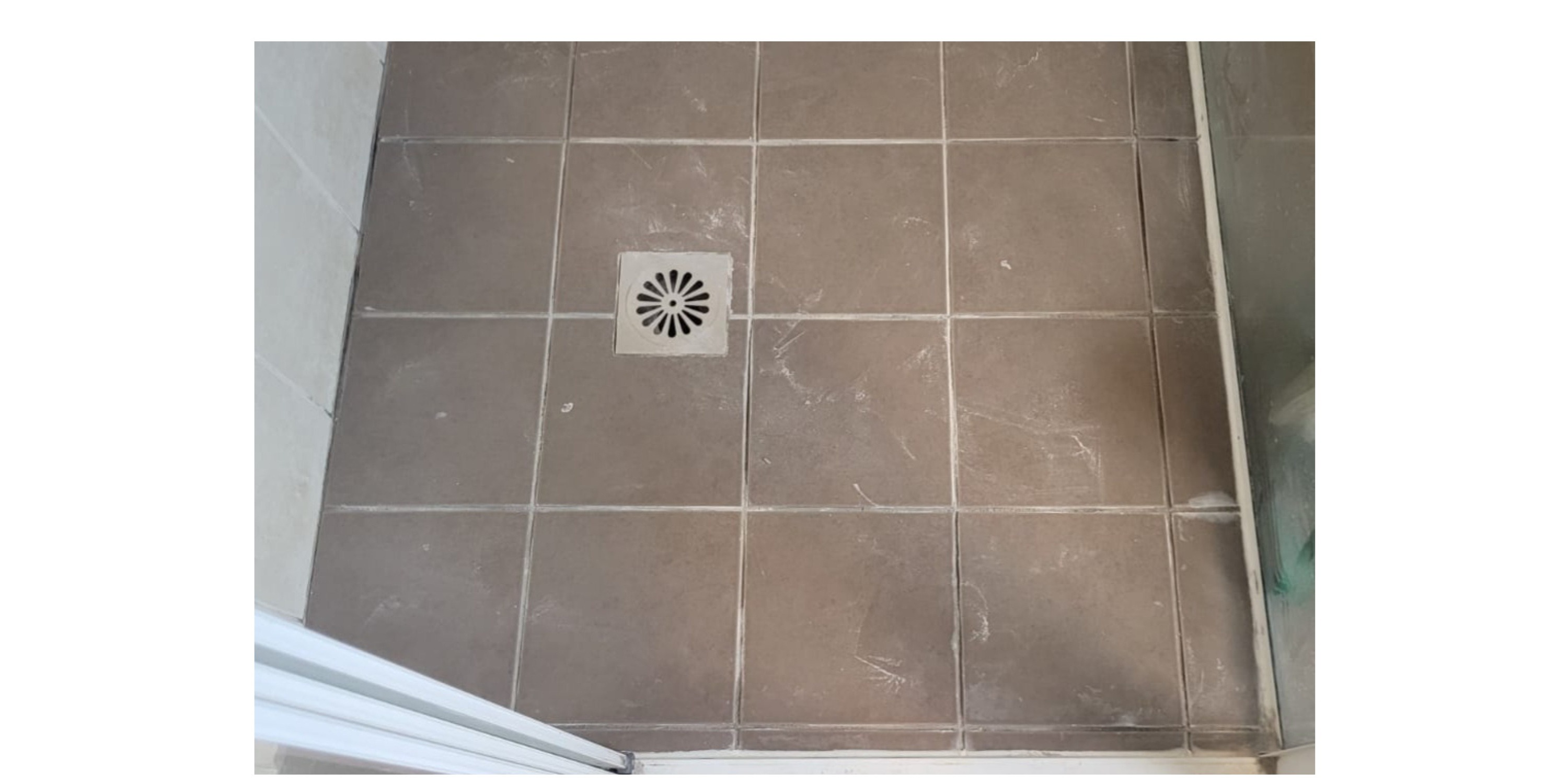 Shower before repair